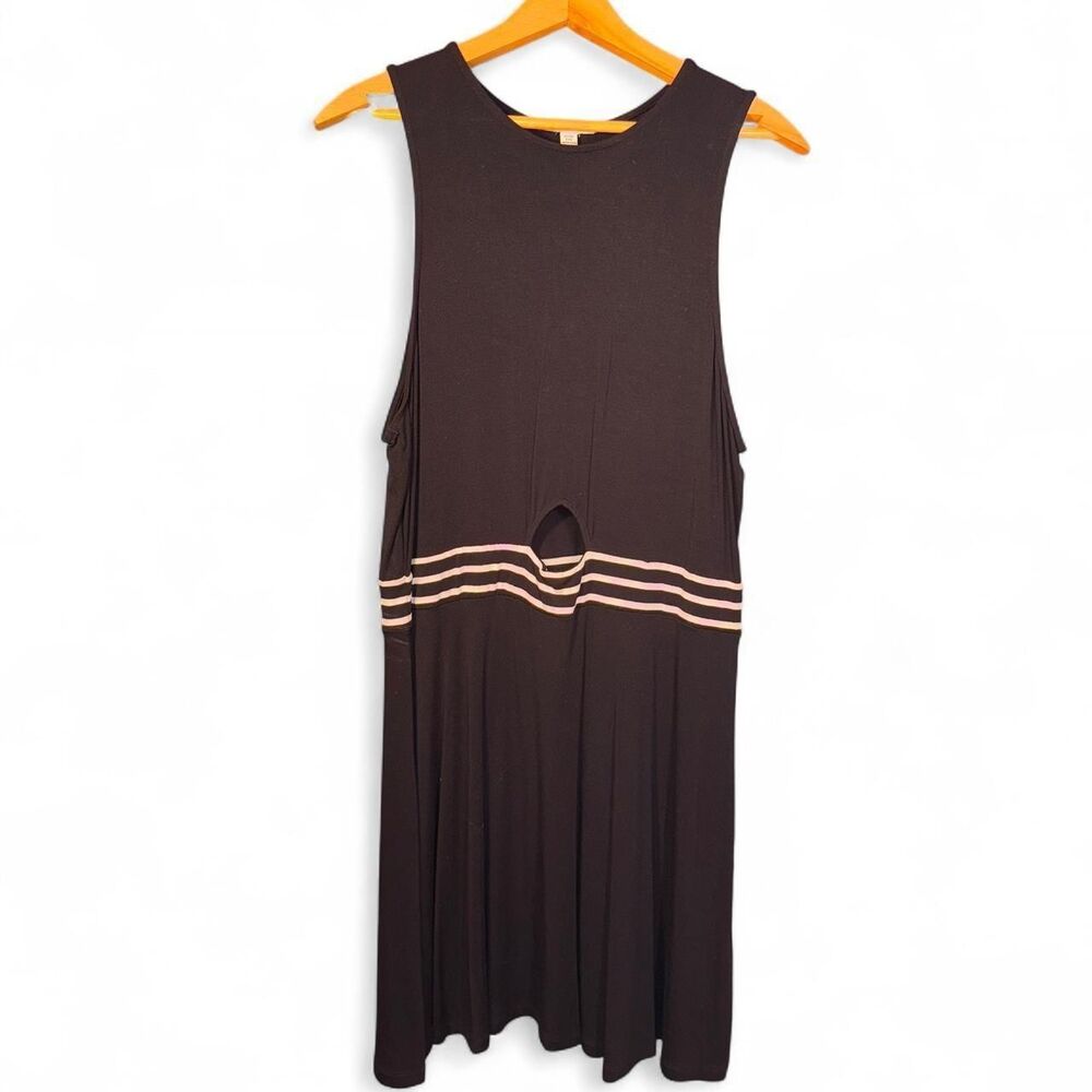 American-eagle Women's Black and White Dress